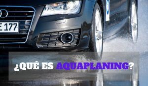 ¿Qué es aquaplaning?