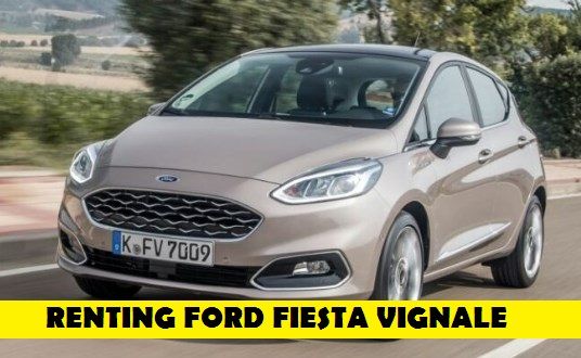 Renting Ford Fiesta Vignale