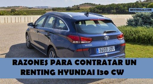 Razones para contratar un renting Hyundai i30 CW