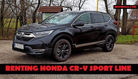 Renting Honda CR-V Sport Line