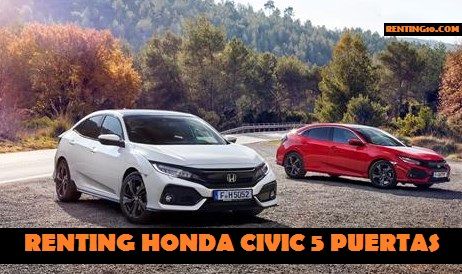 Renting Honda Civic 5 puertas