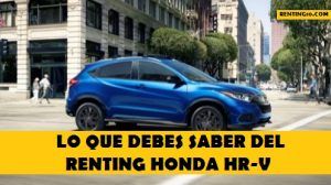 Renting Honda HR-V