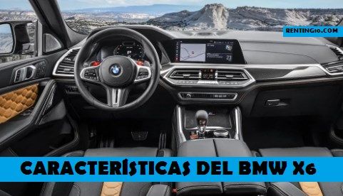 Características del BMW X6 para renting