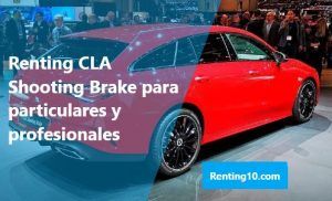 Renting CLA Shooting Brake