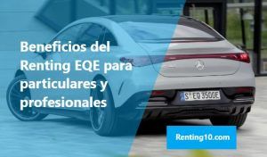 Renting EQE Mercedes