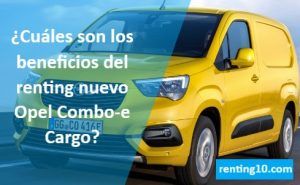 renting nuevo Opel Combo-e Cargo
