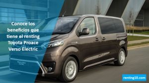 renting Toyota Proace Verso Electric