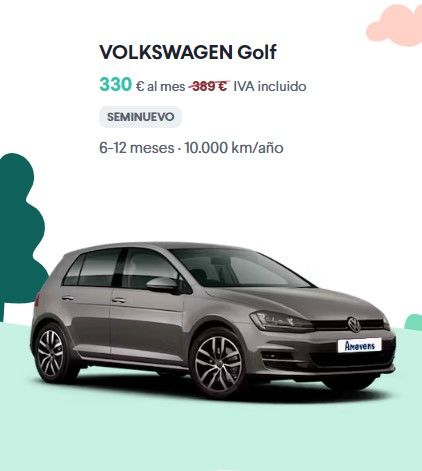 Renting para Volkswagen Golf